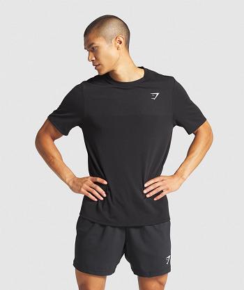 Gymshark Vital Muške T Shirts Crne | HR 2373CTV